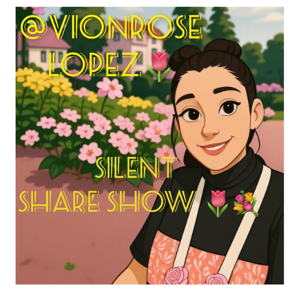 Shhhh! 🤫 Vionroselopez Silent! Not So Silent! Share Show! 🥳🪅🌹🎉🌷🪇📣